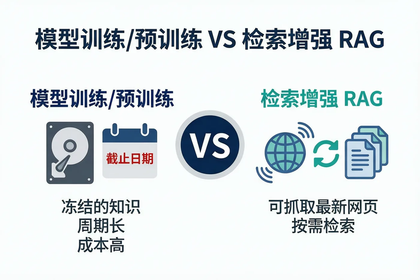 训练与检索两条取用路径