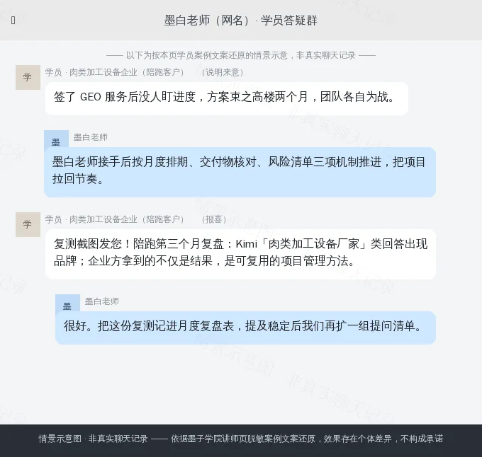 墨白老师学员案例情景示意图(非真实聊天记录)